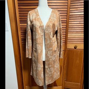 Gorgeous faux suede feeling duster